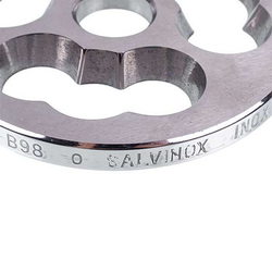 Решітка для м&aposясорубки Lame Italia 101075 "0" D=98mm (для ковбаси з пазом) Unger B98 (PFB0)