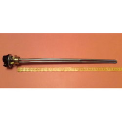 Тен для алюмінієвих батарей 1200W (нержавіюча сталь) D різьблення = 1&apos&apos (різьба ліва)