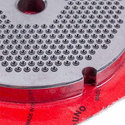 Решітка для м'ясорубки Lame Italia 103160 3mm D=100mm (з 2-ма пазами) Enterprise 32