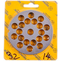 Решітка для м&aposясорубки Lame Italia 103202 14mm D=100mm (з пазом) Enterprise 32