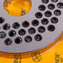 Решітка для м&aposясорубки Lame Italia 100088 8mm D=114mm (з пазом) Unger D114