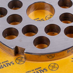 Решітка для м&aposясорубки Lame Italia PFD16 16mm D=114mm (з пазом) Unger