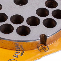 Решітка для м&aposясорубки Lame Italia PF32H126SM 12,6mm D=100mm (з 4-ма пазами) Hobart 32