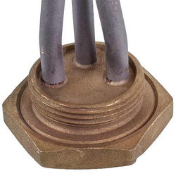 Тін для чавунних батарей Kawai 1000W (нержавіюча сталь) L=335mm D різьблення = 1 1/4&amp;apos(різьба ліва)