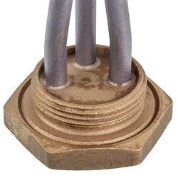 Тен для чавунних батарей Kawai 2500W (нержавіюча сталь) L=430mm D різьблення = 1 1/4&amp;apos&amp;apos (різьба права)