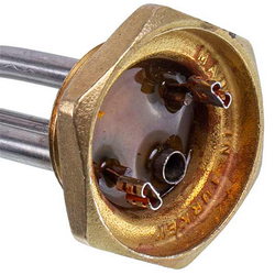 Тін для чавунних батарей BALCIK 3000W (нержавіюча сталь) L=425mm D різьблення = 1 1/4&amp;різьблення (різьба ліва)