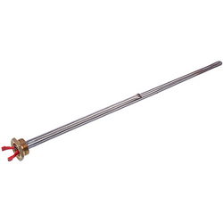 Тен для алюмінієвих батарей Tenko 2000W (нержавіюча сталь) L=495mm D різьблення = 1&apos&apos (різьба права)