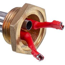 Тін для алюмінієвих батарей Tenko 2000W (нержавіюча сталь) L=495mm D різьблення = 1&amp;apos&amp;apos (різьба права)