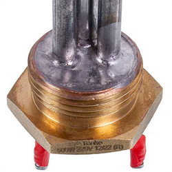 Тін для алюмінієвих батарей Tenko 500W (нержавіюча сталь) L=295mm D різьблення = 1&amp;apos&amp;apos (різьба права)