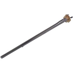 Тін для алюмінієвих батарей 1000W (нержавіюча сталь) L=410mm D різьблення = 1&amp;apos&amp;apos (різьба права)