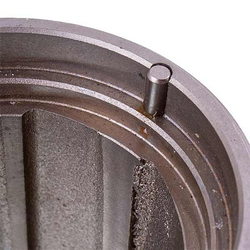 Горловина (гільза) для м'ясорубки Sirman MF2210 (чугун)