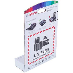 Акумулятор BHZUB1830 для акумуляторного пилососа Bosch 17006127 18V Li-Ion 3.0Ah