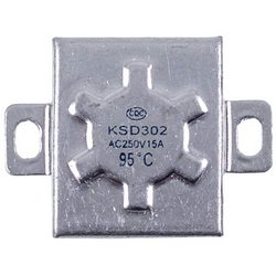 Термозапобіжник KSD302 95 °C 15 A квадратний для бойлера Thermex