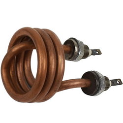 Тін для дистиллятора 1,5 кВт (мідний) H=80 мм, M16