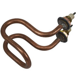 Тін для дистиллятора 1,5 кВт (мідний) H=100 мм, B=150 мм, M18 (загнутий)