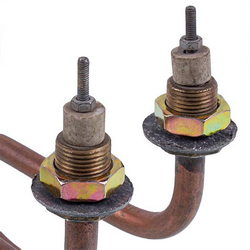 Тін для дистиллятора 3000W (мідний) H=110mm B=170mm M18 (загнутий)