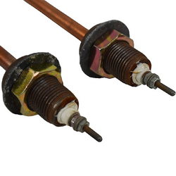 Тін для дистиллятора 1,5 кВт (мідний) H=140 мм, B=60 мм, M18 (ліжа)