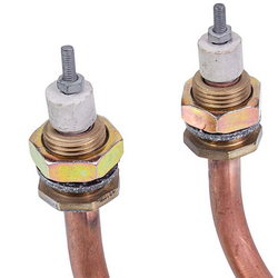 Тін для дистиллятора 2500W (мідний) H=110mm B=170mm М18 (загнутий)