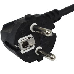 Сітковий кабель для електрообігрівача L=1,5 м (3х1.5)