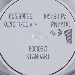 Реле тиску повітря (пресостат) Huba Control 105/90 Па для газового котла Vaillant 0020018138