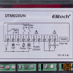 Контролер Elitech ETC-974 SKL (мікропроцесор 2 датчики)