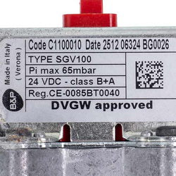 Газовий клапан Bertelli&Partners SVG-100 C1100010 для газового котла Biasi BI1373100