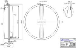 Розширювальний бак Zilio 10l M14x1 для газового котла Baxi/Westen 5608840