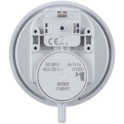 Реле тиску повітря (пресостат) Huba Control 94/74 Па для газового котла Bosch/Buderus 87160112910