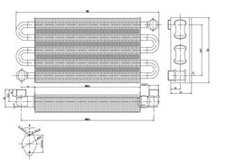 Теплообмінник первинний для газового котла Ariston 998620