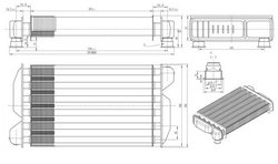 Теплообмінник первинний для газового котла Baxi/Westen 5681190