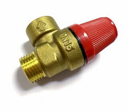 Запобіжний клапан 5 bar 1/2" (універсальний) для газового котла