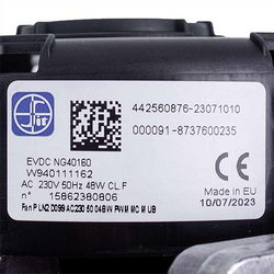 Вентилятор Sit NG40180 для газового конденсаційного казана Bosch/Buderus 14-24 кВт 87186470530