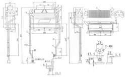 Теплообмінник для газової колонки Selena SE3 33.4605