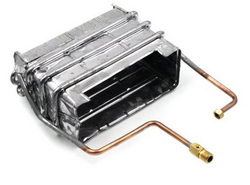 Теплообмінник з гайкою для газової колонки Selena E2 33.4381