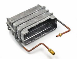 Теплообмінник з гайкою для газової колонки Selena E3 33.4128