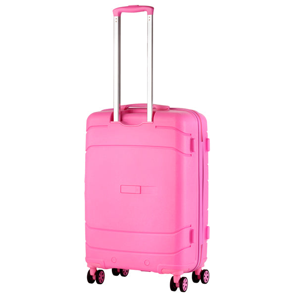 Чемодан TravelZ Big Bars (M) Pink
