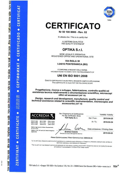 Микроскоп Optika B-510BF 40x-1000x Trino Infinity
