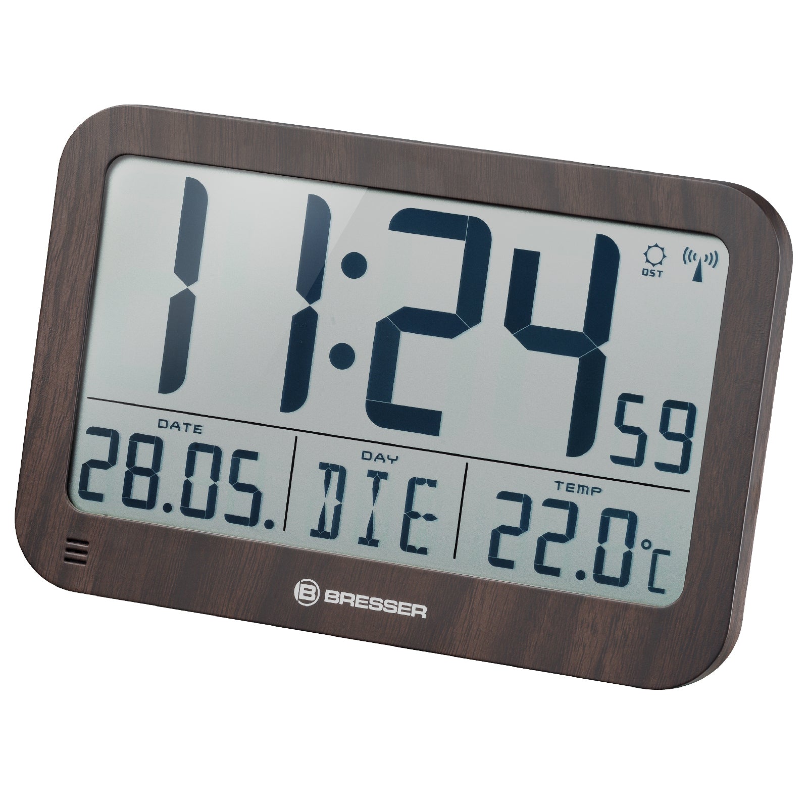 Часы настенные Bresser MyTime MC Wooden (7001802)
