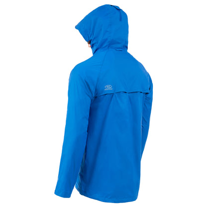 Вітровка чоловіча Highlander Stow &amp; Go Pack Away Rain Jacket 6000 mm Blue M (JAC077-BL-M)