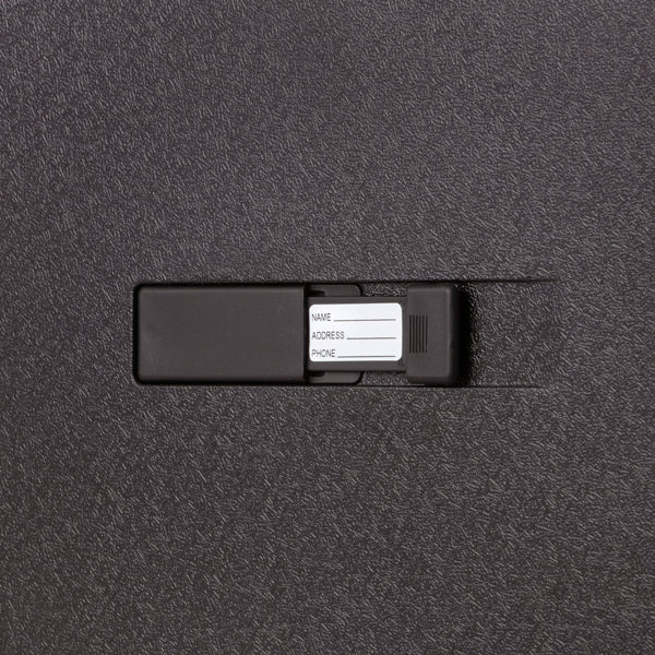 Чемодан TravelZ Big Bars (M) Black