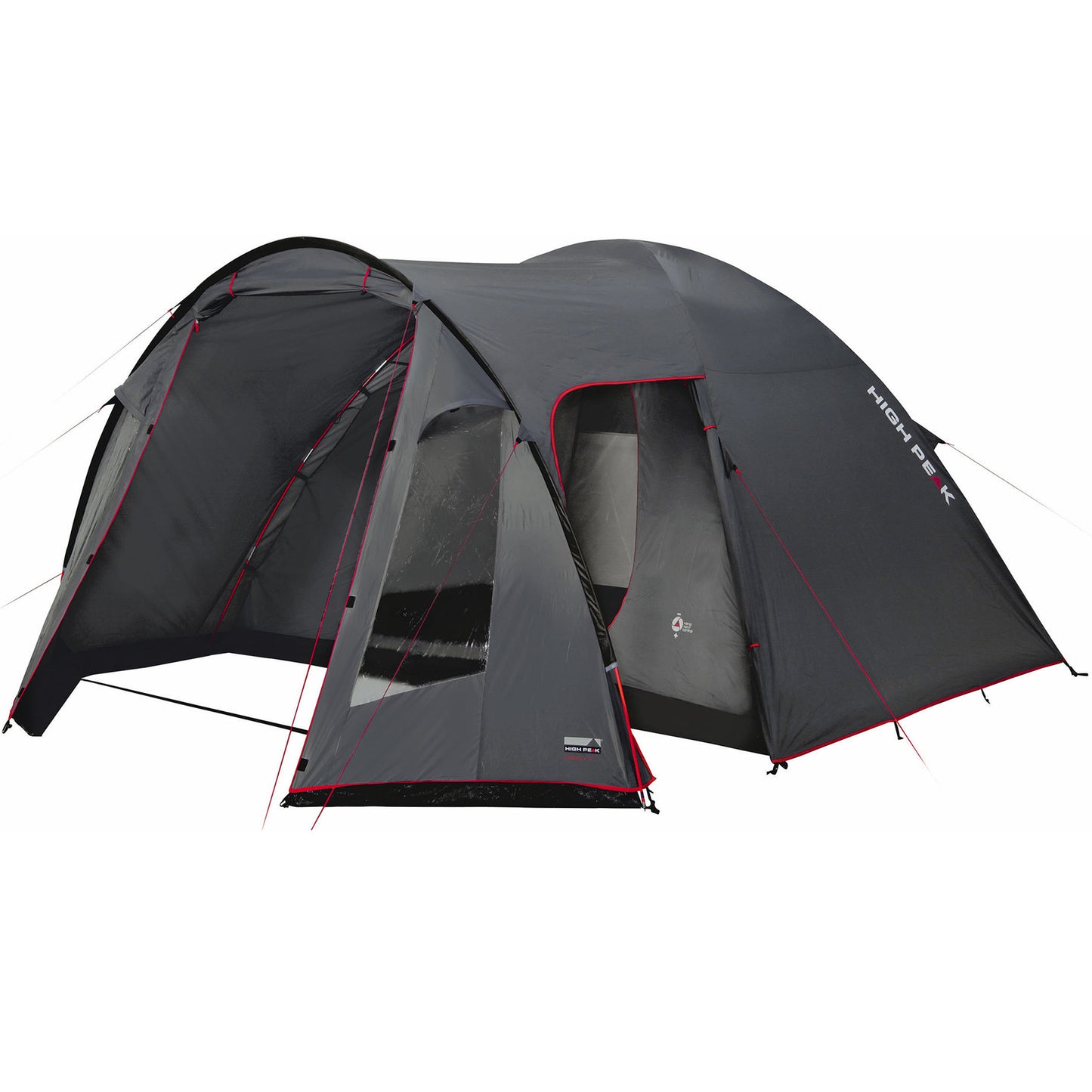 Палатка High Peak Tessin 5 Dark Grey/Red (10227)