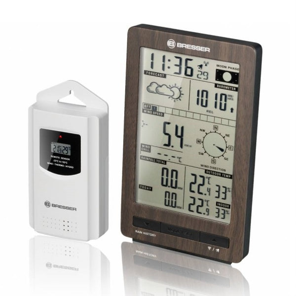 Метеостанция Bresser ClimaTemp FW Brown