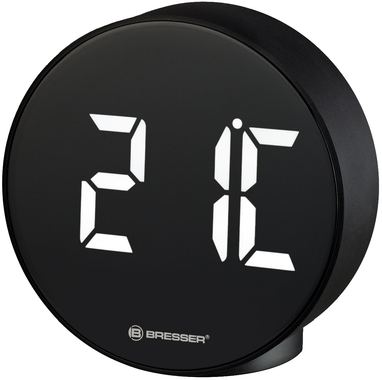 Часы настольные Bresser MyTime Echo FXR Black (8010071CM3WHI)