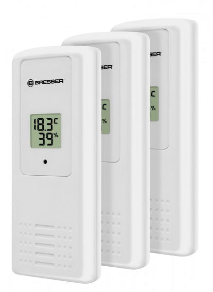 Термометр-гигрометр Bresser Temeo Hygro Quadro black