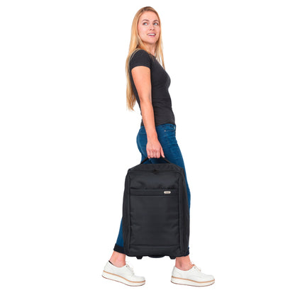 Сумка дорожная на колесах TravelZ Foldable 34 Black