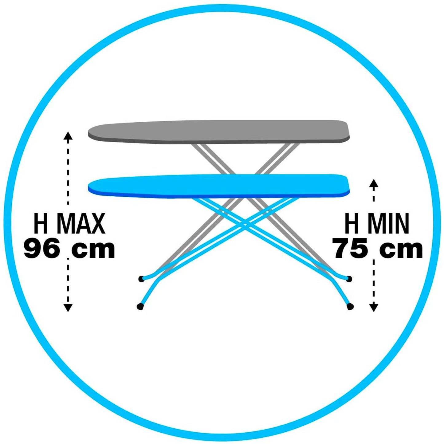 Дошка для прасування Gimi Prestige Lavanda (161176)