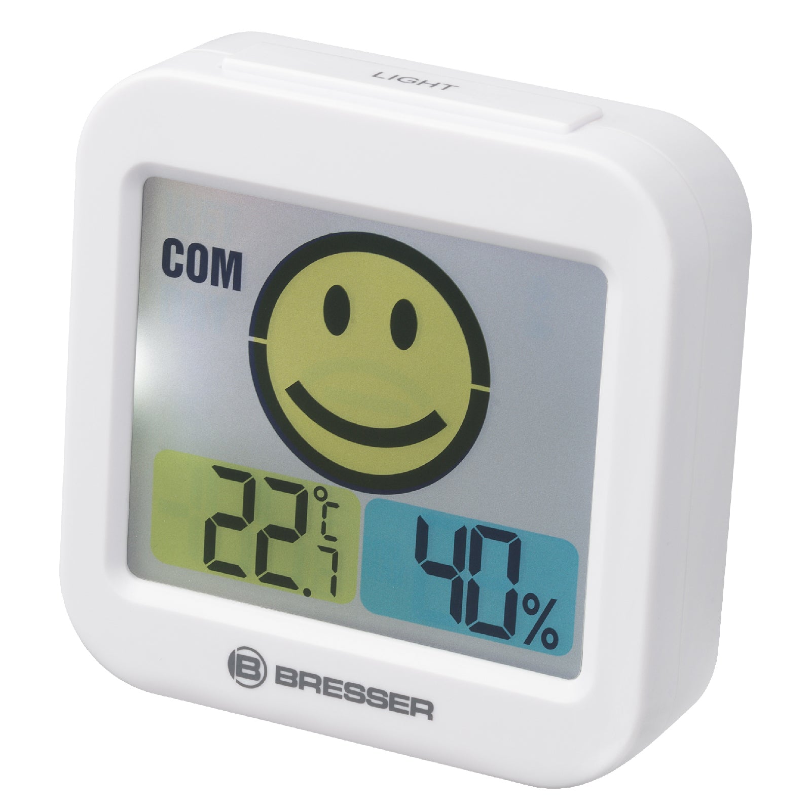 Термометр-гигрометр Bresser Temeo Smile White (7007450GYE000)
