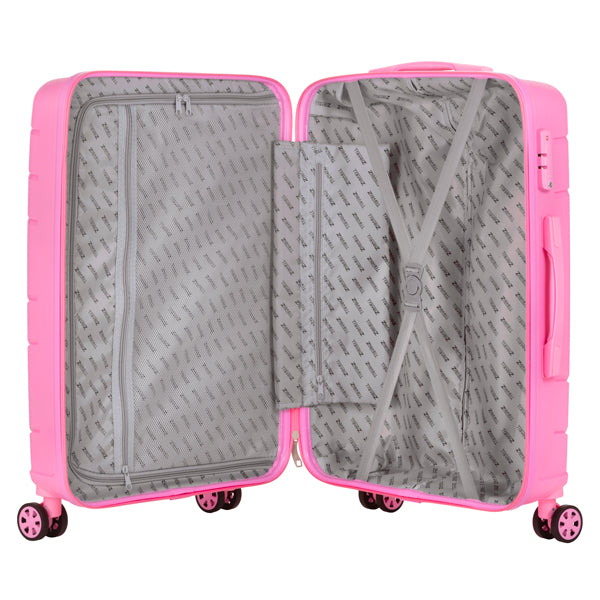 Чемодан TravelZ Big Bars (S) Pink