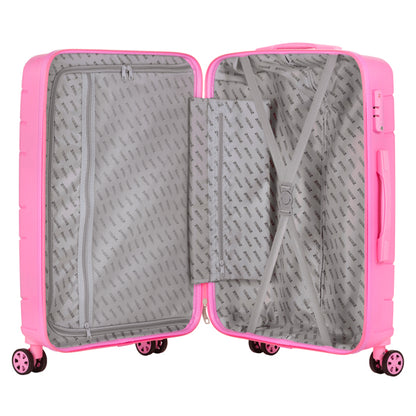 Чемодан TravelZ Big Bars (S) Pink