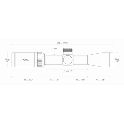 Прицел оптический Hawke Vantage 2-7x32 (14110 ) Refurbished